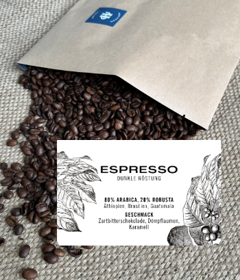 Henauer Kaffee Kaffebrief Espresso