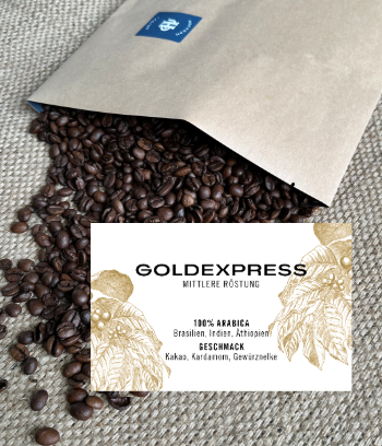 Henauer Kaffee Kaffebrief Goldexpress
