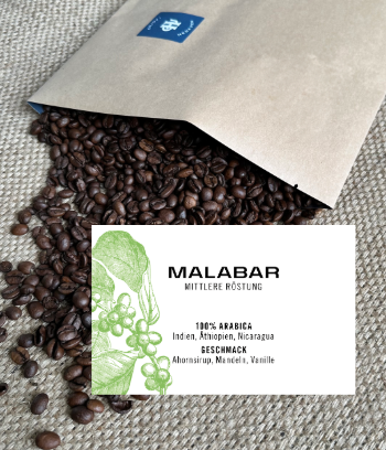 Henauer Kaffee Kaffebrief Malabar