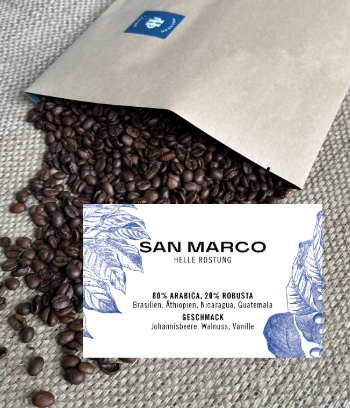 Henauer Kaffee Kaffebrief San Marco