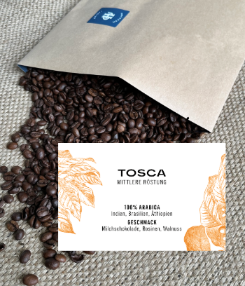 Henauer Kaffee Kaffebrief Tosca